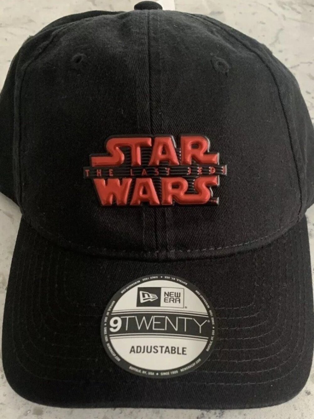 New Era 9TWENTY Star Wars The Last Jedi Adjustable Black Strapback Cap OSFA NWT